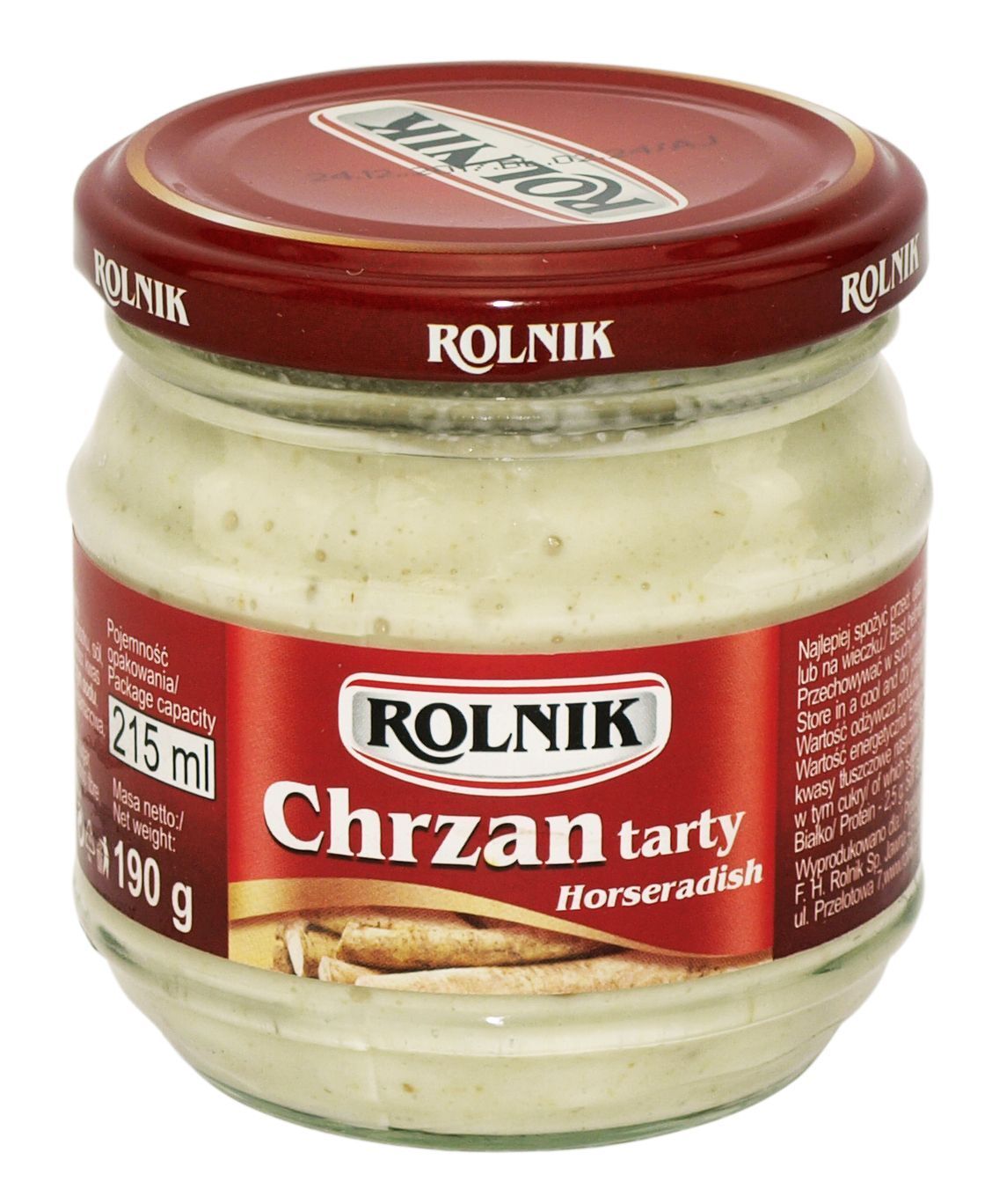 Rolnik Horseradish 190g Rolnik, Poland