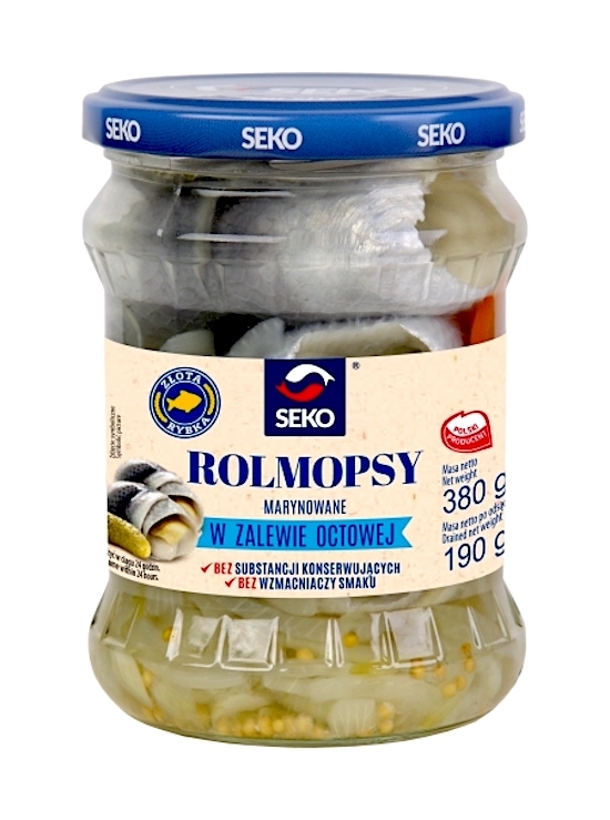 Seko Herrings Marinated Rollmops 400g / Polmopsy w Zalewie Octowej ...