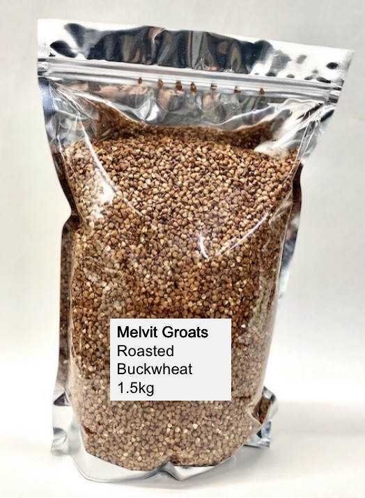 Melvit Groats Roasted Buckwheat Bulk 1.5kg Melvit, Poland