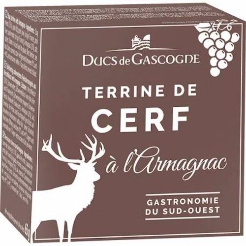 Ducs de Gascogne Stag Terrine w/Armagnac 65g / Terrine de Cerf a L