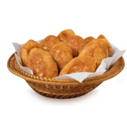 Traditional Russian Savory Piroshki Fried Each