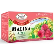 Malwa Herbal Tea Raspberry with Linden 20tb 40g /  Malina z Lipa