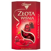 Solidarnosc Golden Cherry in Liqueur Gift Box 190g / Zlota Wisnia w Likierze