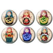 Matryoshka Fridge Magnet / Set of 5