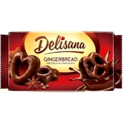 Delisana Gingerbread Pretzels in Chocolate 400g