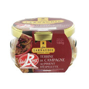 Jean Larnaudie Farmhouse Pate w/Espelette Pepper Jar 180g / Terrine De Campagne