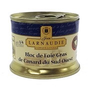 Jean Larnaudie Block of Duck Foie Gras Tin 150g