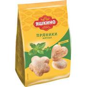 Yashkino Gingerbreads Cookies Mint 350g
