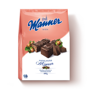 Manner Wafers Mignon Dark Chocolate & Hazelnut 400g