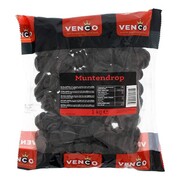 Venco Dutch Licorice Coin Muntendrop Bag 3kg (3x1kg)