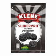 Klene Licorice Coins SUGAR FREE 100g / Suikervskij Mild Zoete Muntdrop