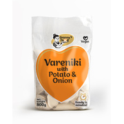 Granny's Food Pierogi Dumplings w/Potatoes & Onion Frozen 800g