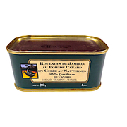 Godard Ham & Duck Roulades w/Sauternes Jelly 25% Foie Gras 200g