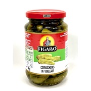 Figaro Cornichons In Vinegar 340g