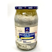 Seko Barrel Herring Fillets Marinated 800g / Beczka Sledzi Filety