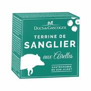 Ducs de Gascogne Wild Boar Terrine w/Lingenberries 65g