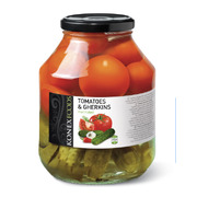 Konex Food Tomatoes & Gherkins Marinated 1630g