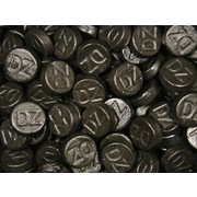 K&H Dutch Licorice Double Salt Rounds Loose 400g / DZ Rond