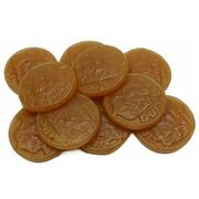 K&H Dutch Licorice Salmiak Coins Loose 400g / Salty & Chewy / Duiten Poen
