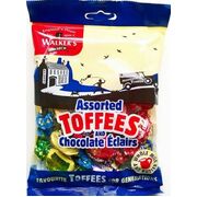 Walker’s Nonsuch Toffees Assorted & Chocolate Eclairs 150g 