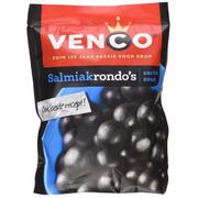 Venco Dutch Licorice Salmiak Balls Salmiak Rondo's Bag 225g