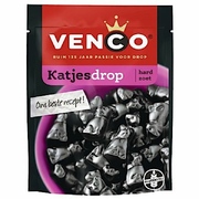 Venco Dutch Licorice Cat Katjes Drop Bag 225g