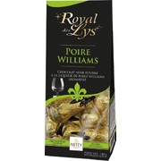 Abtey Royal des Lys Chocolate Dark Williams Pear Brandy Gift Bag 180g