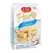 Lago Wafers Coconut 250g / Cocco