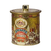 Basilur Tea Winter Night's Dream Golden Hour Tin  100g / Loose Black Mixed Tea
