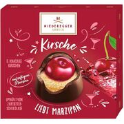 Niederegger Lubeck Marzipan Praline with Cherry in Dark Chocolate 108g / Kirsche