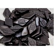 K&H Dutch Licorice Medium Diamonds Schuinzout