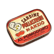 Pollastrini Di Anzio Sardines in Tomato Sauce Tin 100g / Al Pomodoro