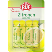RUF Essence Lemon 4 Tubes 8ml / Zitronen Aroma