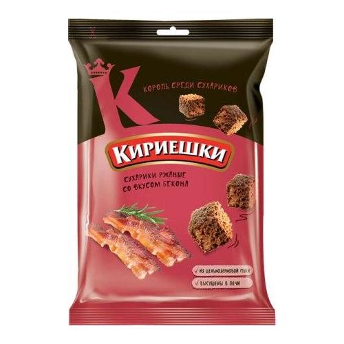 KDV Kirieshki Rye Croutons Bacon 40g