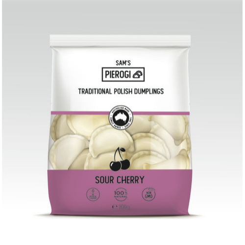 Sam's Pierogi Vareniki Sour Cherry Frozen 800g