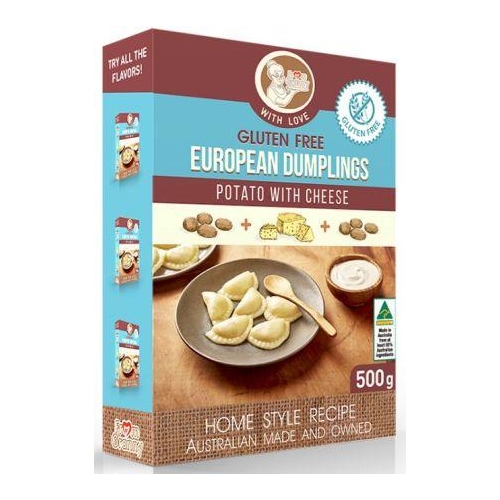 From Granny Gluten Free Potato & Cheese Vareniki Frozen 0.5kg