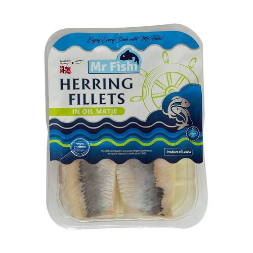 Mr.Fishi Herring Matje Fillet in Oil 250g