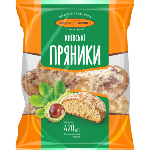 Kievbread Gingerbreads Kiev with Poppy Seeds 420g