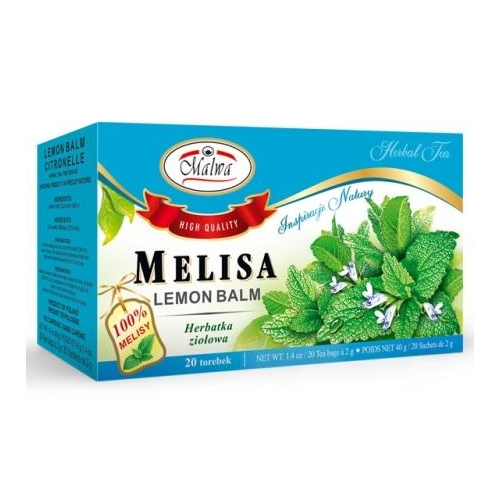Malwa Herbal Tea Lemon Balm 40g / Melissa