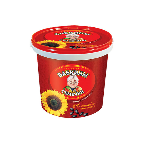 Babkiny Sunflower Seeds Roasted Bucket 400g