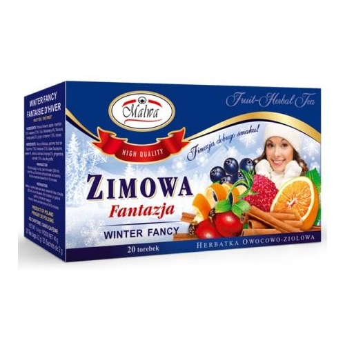 Malwa Herbal Tea Winter Fantasy 20tb 40g / Zimowa Fantazja