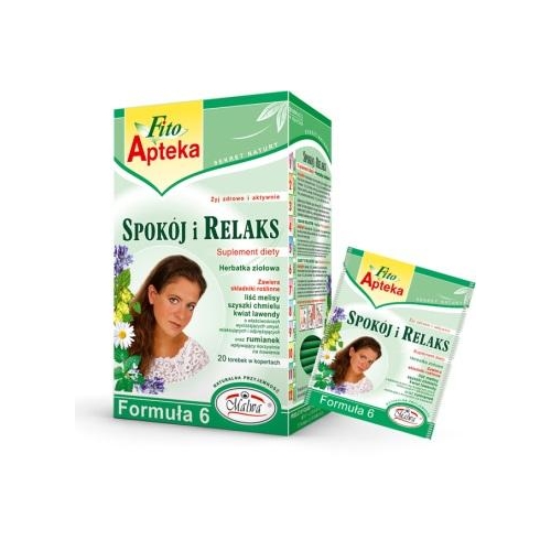 Malwa Formula 6 Calm & Relax Herbal Tea 40g