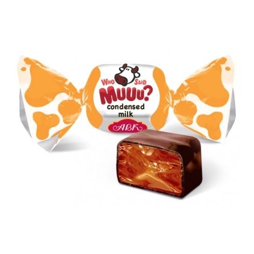 AVK Chocolate Candy Who Said Muuu 250g / Condensed Milk
