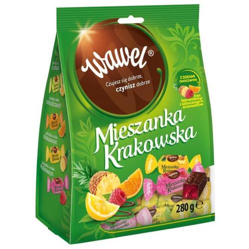 Wawel Jellies in Chocolate Krakow Mix 245g / Mieszanka Krakowska