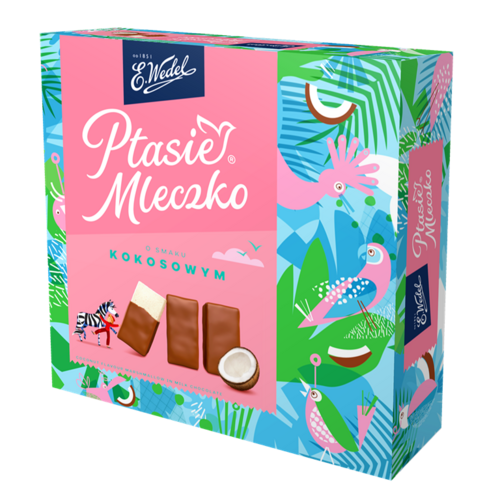 Wedel Marshmallow Glazed Coconut 360g / Ptasie Mleczko