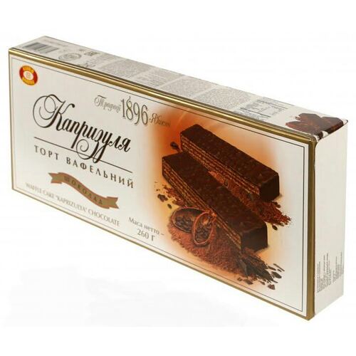 Biscuit Kaprizulia Capricious Wafer Cake Chocolate 220g