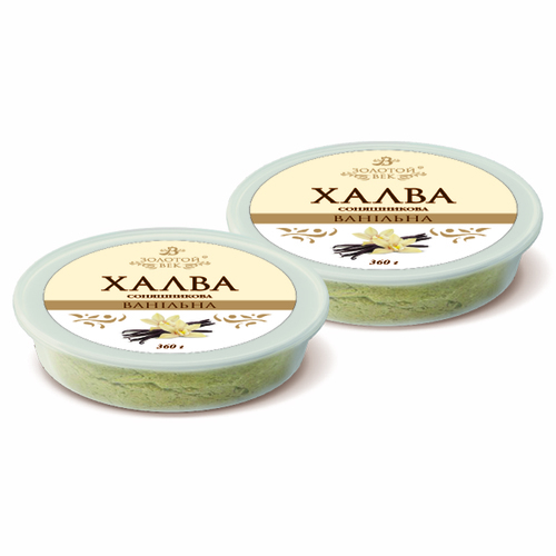 Golden Age Sunflower Halva Vanilla 360g