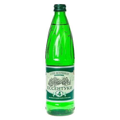 Essentuki 4 Therapeutic Table Mineral Water Carbonated 0.5L