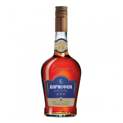 Tavria Borisfen 3 Stars Brandy 0.5L