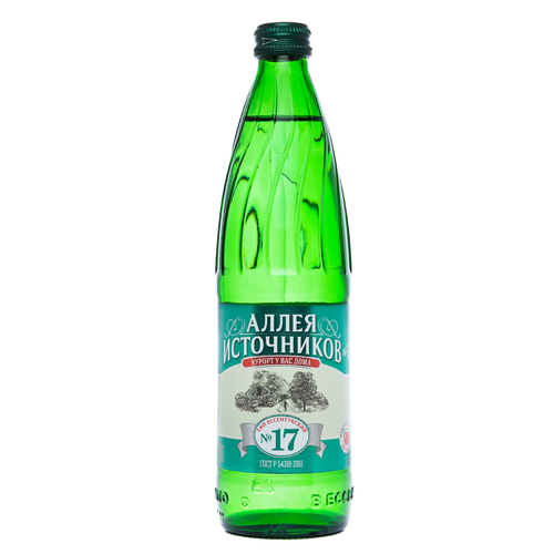 Essentuki 17 Therapeutic Mineral Water Carbonated 0.5L